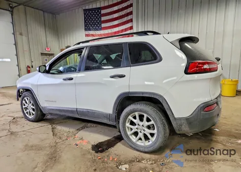 2016 Jeep Cherokee Sport из США, поврежденный, VIN 1C4PJLAB1GW216427